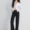Broek met wijde pijpen
