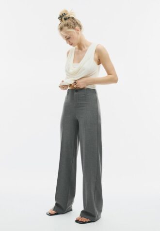 Broek met wijde pijpen
