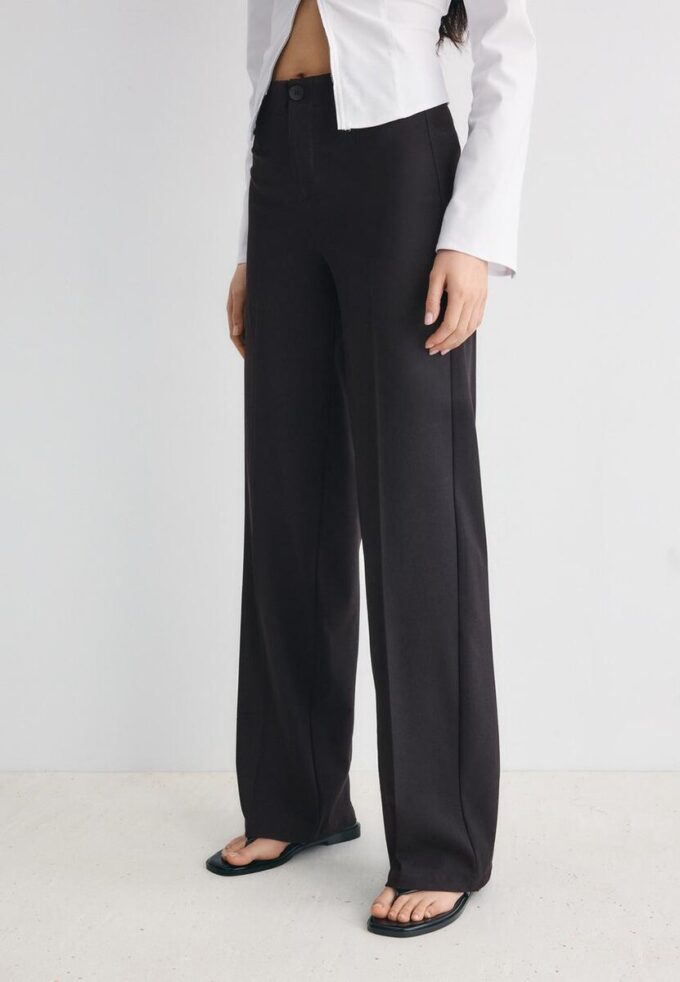 Broek met wijde pijpen