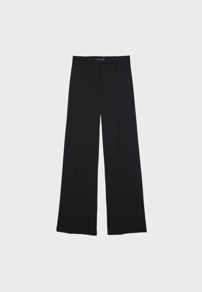 Broek met wijde pijpen