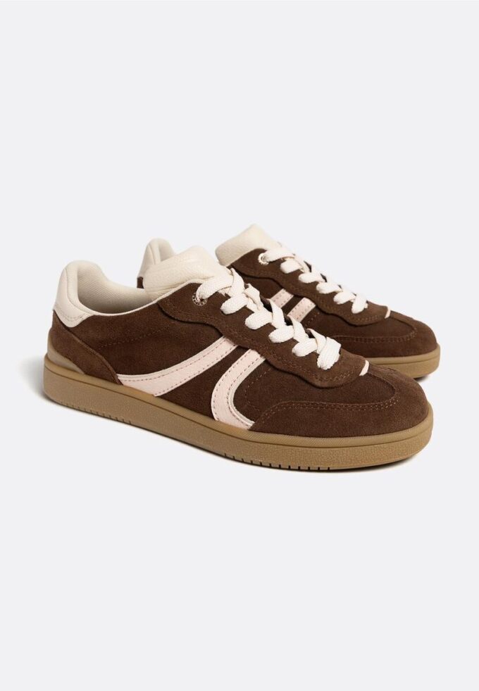 Casual leren sneakers