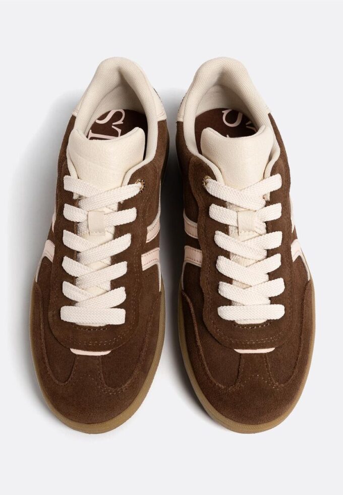 Casual leren sneakers