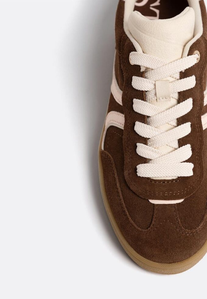 Casual leren sneakers