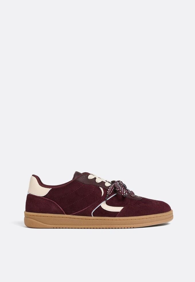 Casual Sneakers met dubbele veters