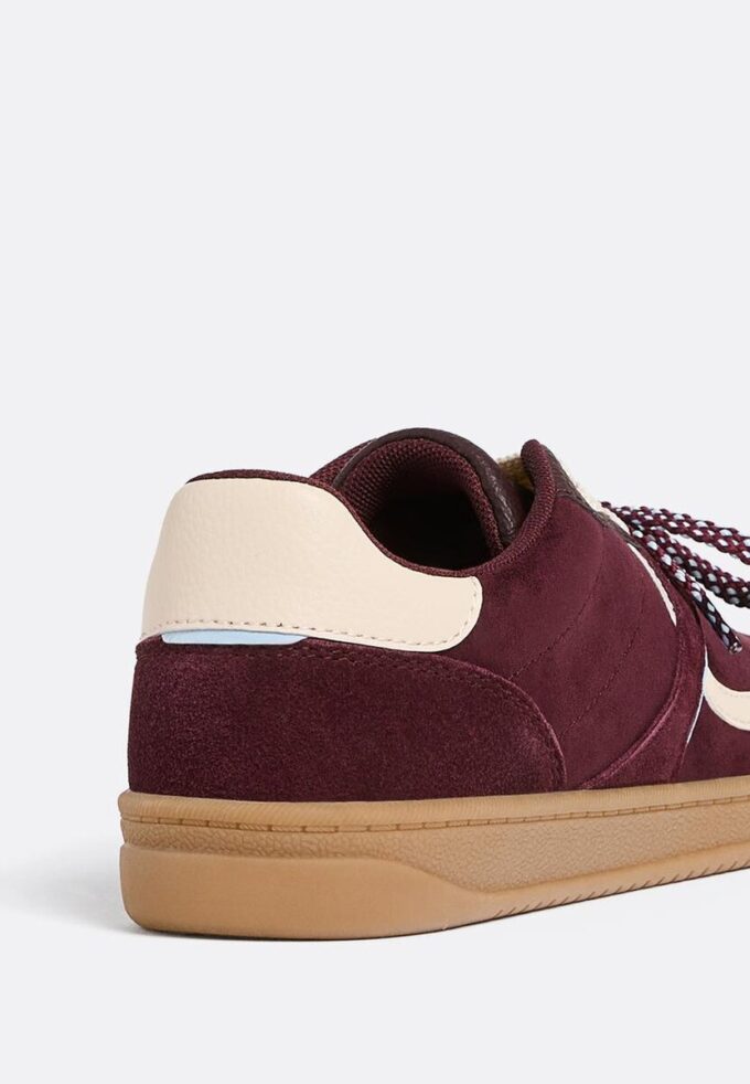 Casual Sneakers met dubbele veters