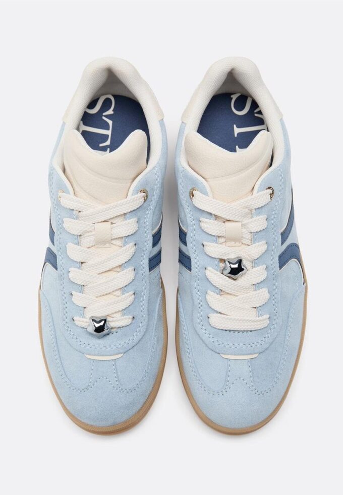 Casual sneakers van imitatiesuède