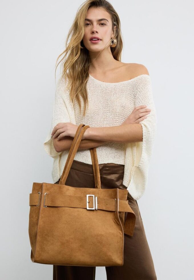 City Shopper-tas met gespdetail