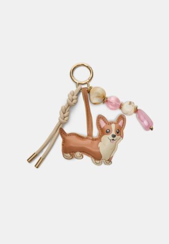 Corgi-hond bedel sleutelhanger