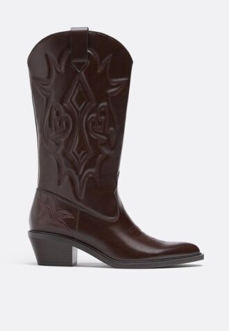Cowboylaarzen met hak