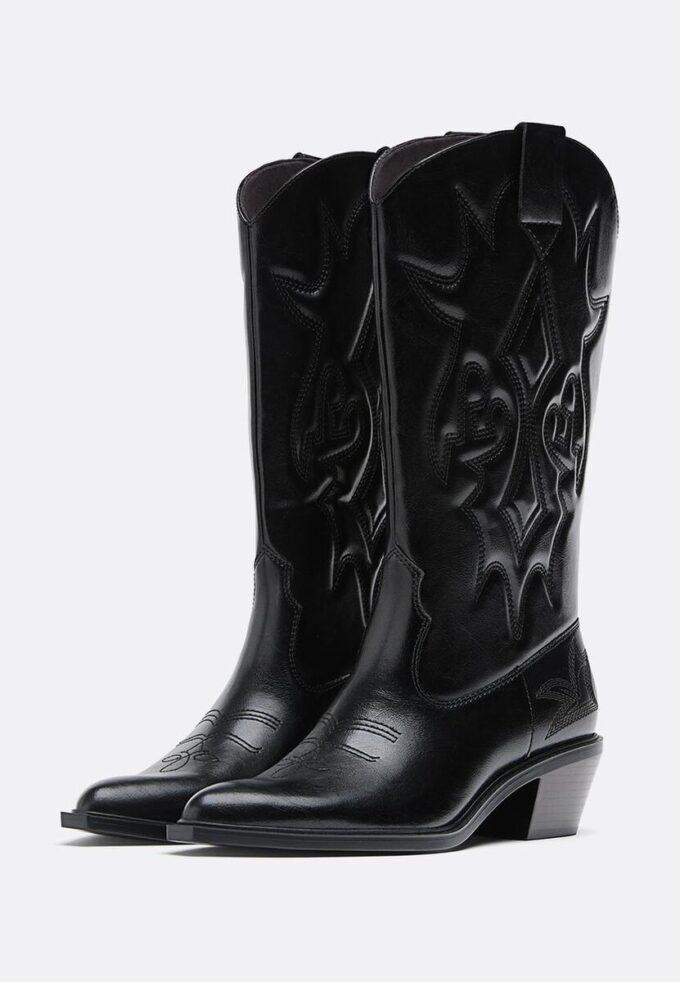 Cowboylaarzen met hak