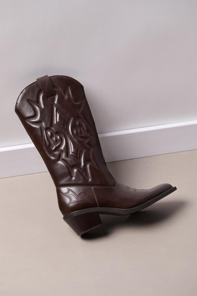 Cowboylaarzen met hak