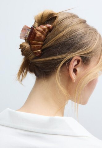 Croissant-haarclip