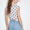 Crossover denim Skort