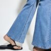 D04 Lage taille Flared jeans