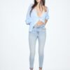 D07 Skinny jeans met normale taille