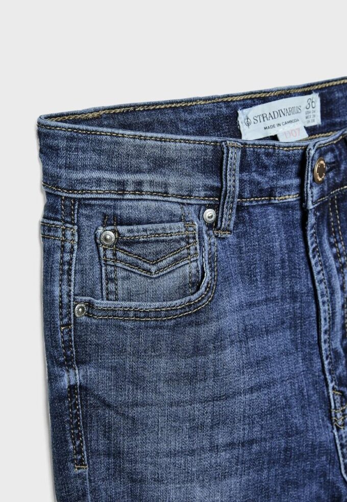 D07 Skinny jeans met normale taille D07 Skinny jeans met normale taille