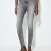D07 Skinny jeans met normale taille