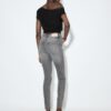 D07 Skinny jeans met normale taille