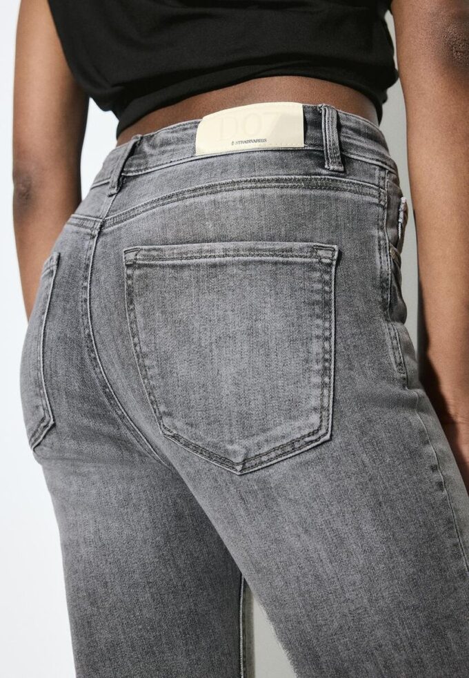 D07 Skinny jeans met normale taille