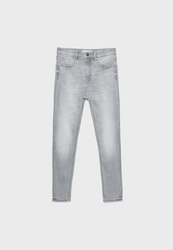 D07 Skinny jeans met normale taille