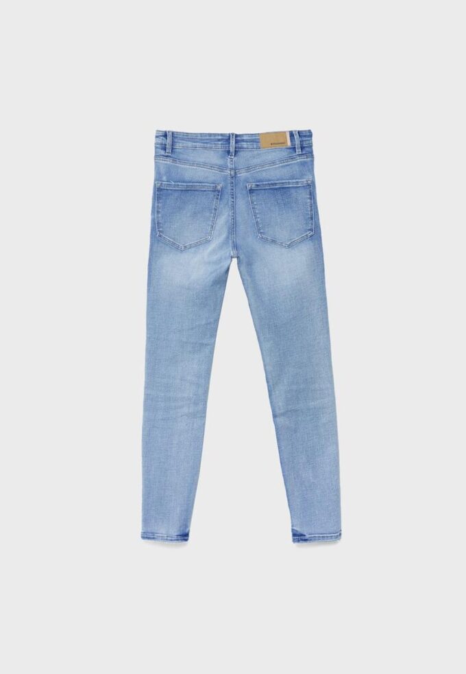 D07 Skinny jeans met normale taille