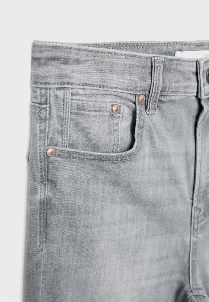 D07 Skinny jeans met normale taille