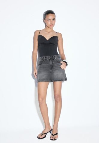 D60 Basics denim minirok