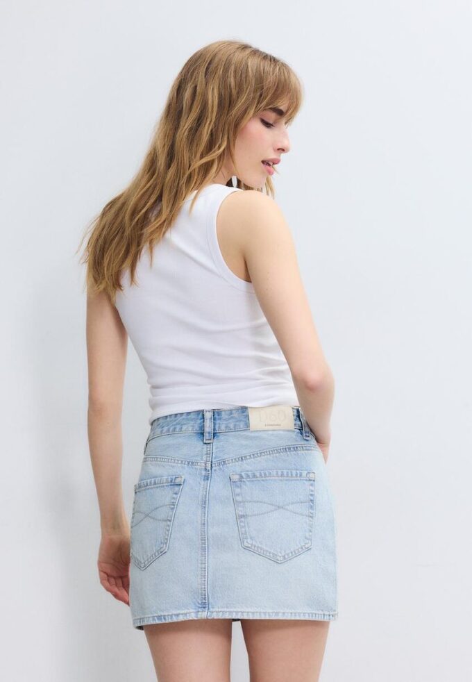 D60 Basics denim minirok D60 Basics denim minirok