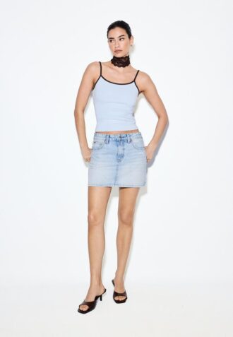 D60 denim minirok