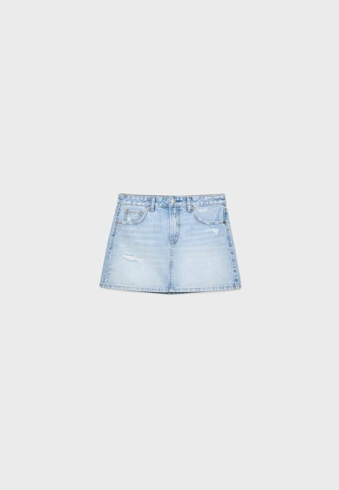 D60 denim minirok D60 denim minirok