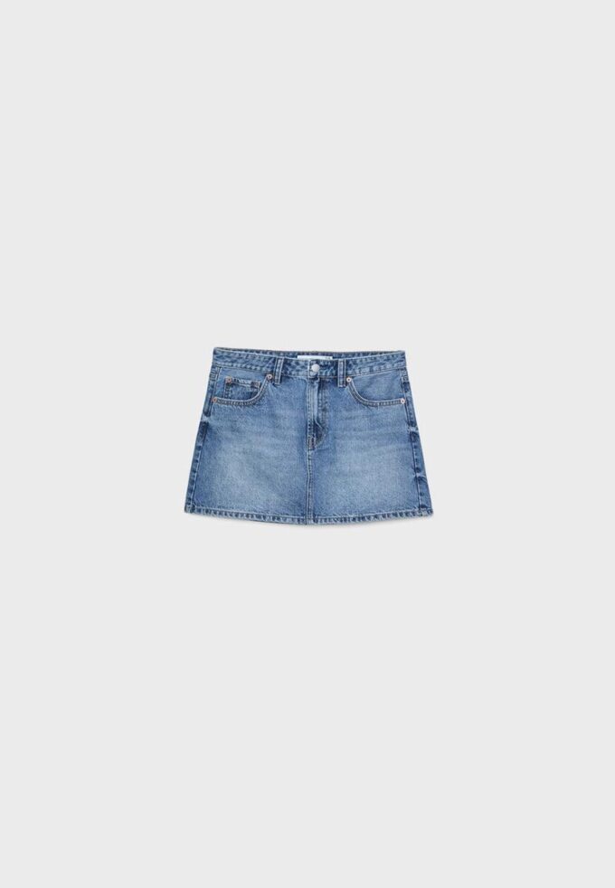 D60 denim minirok D60 denim minirok