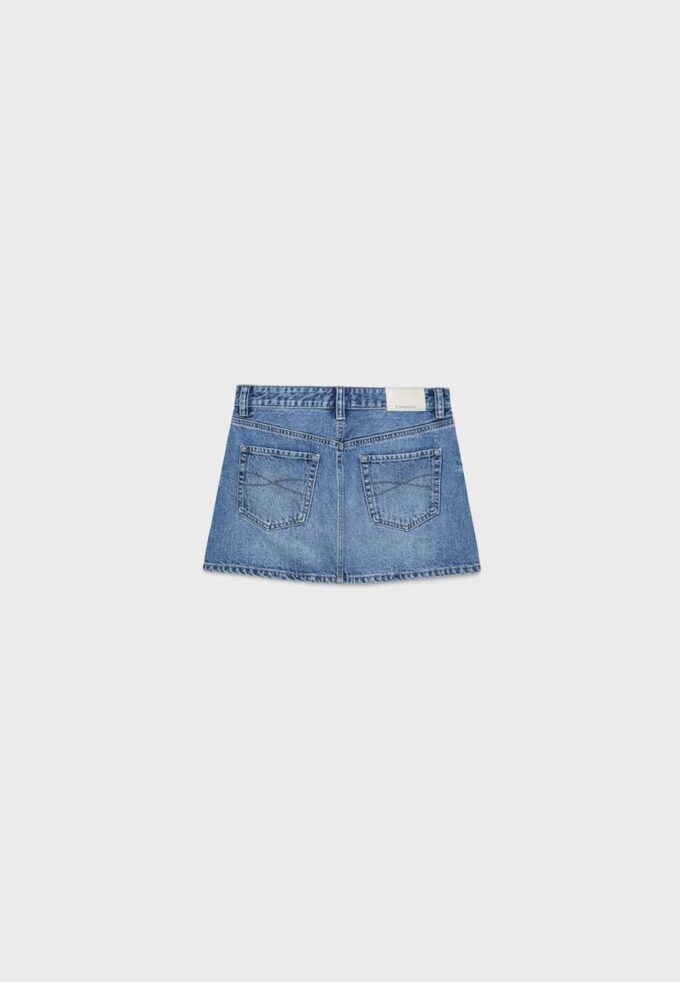D60 denim minirok D60 denim minirok