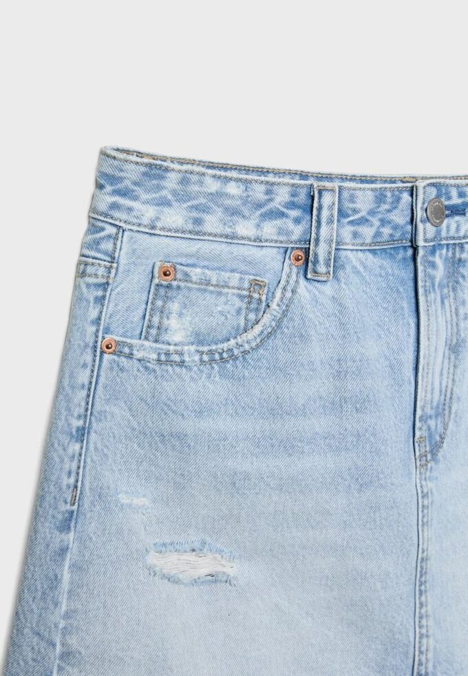 D60 denim minirok D60 denim minirok