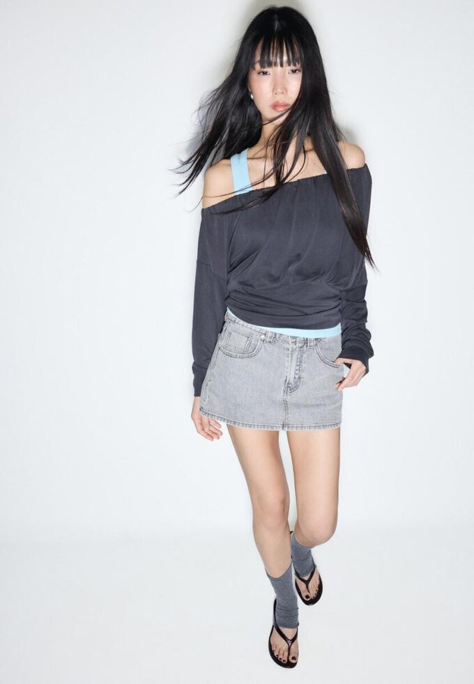 D62 Denim Skort D62 Denim Skort
