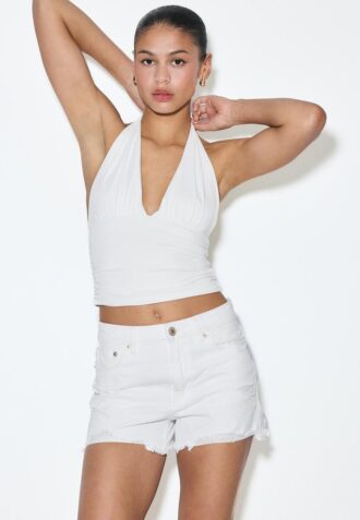 D75 Gescheurde denimshort