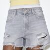 D75 Gescheurde denimshort