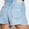 D75 Gescheurde denimshort D75 Gescheurde denimshort
