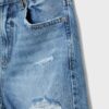D75 Gescheurde denimshort