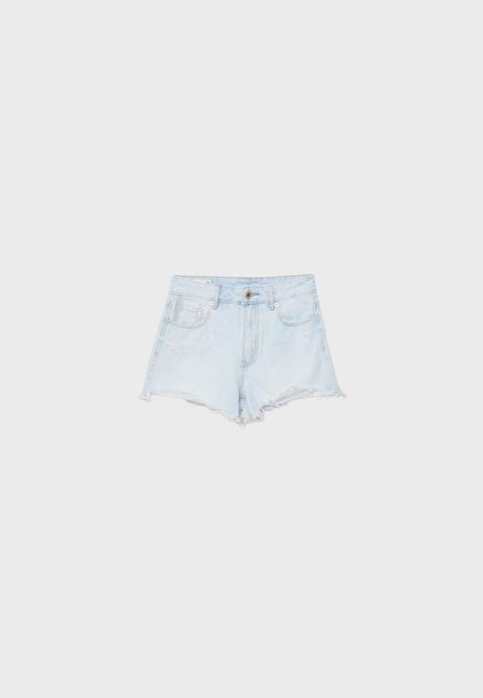 D75 Gescheurde denimshort