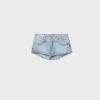 D76 Denim Micro-shorts