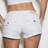 D76 Denim Micro-shorts