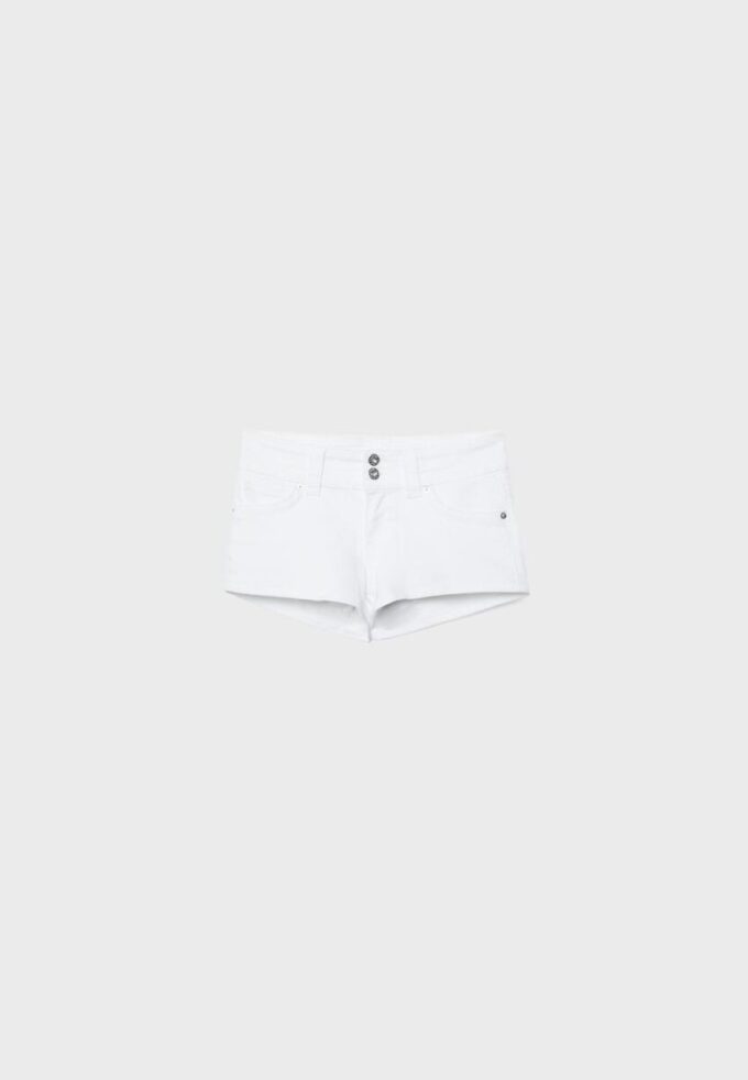 D76 Denim Micro-shorts