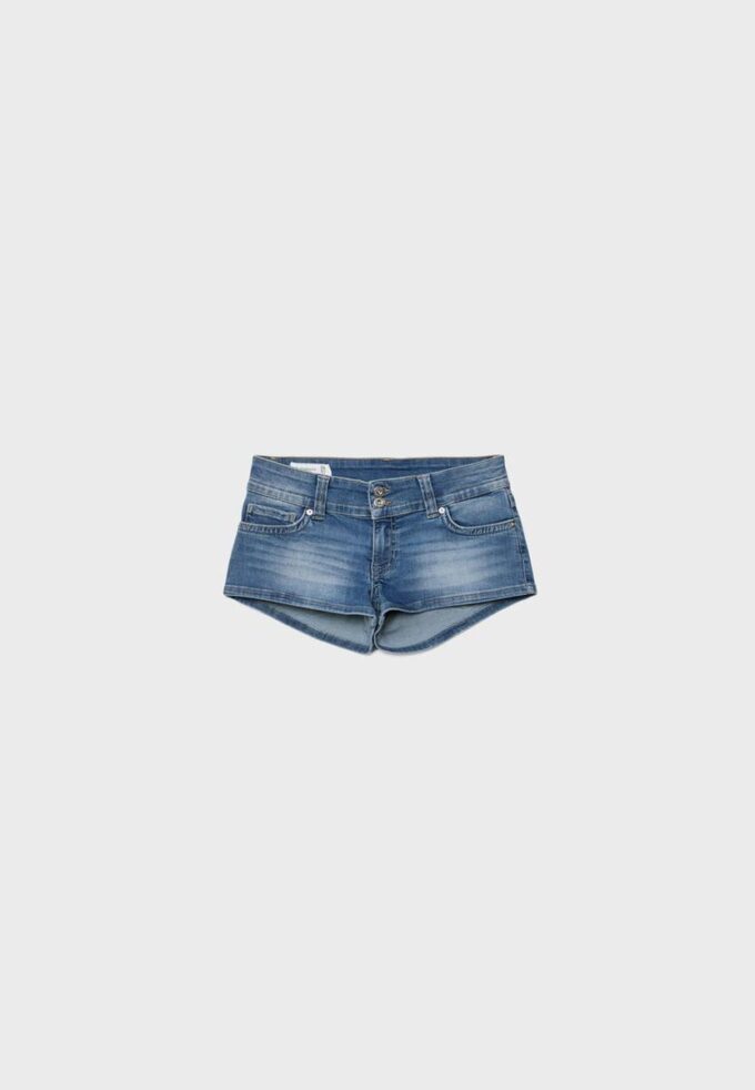D76 Denim Micro-shorts