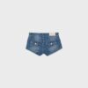 D76 Denim Micro-shorts