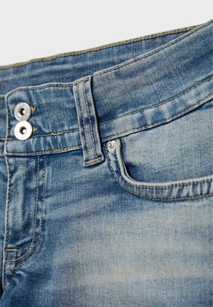 D76 Denim Micro-shorts