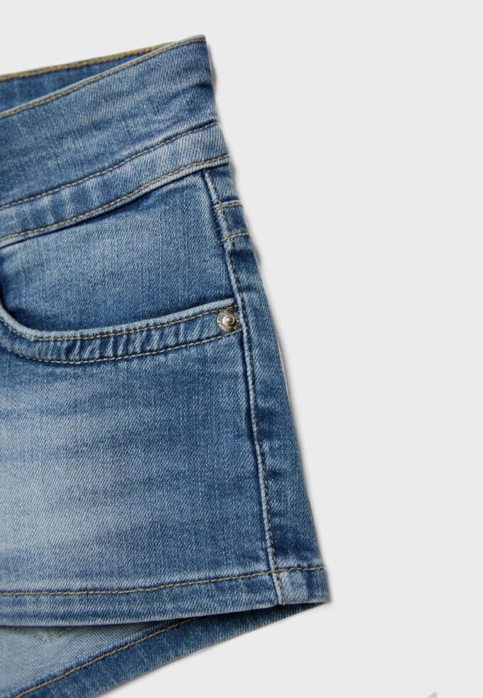 D76 Denim Micro-shorts