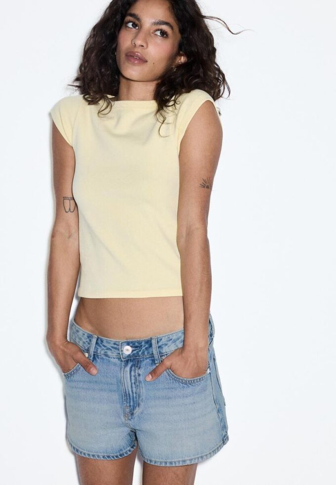 D79 Lage taille Shorts