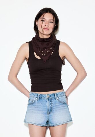 D79 Lage taille Shorts