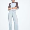 D92 rechte jeans met Wide Leg pijpen D92 rechte jeans met Wide Leg pijpen