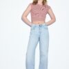 D92 rechte jeans met Wide Leg pijpen D92 rechte jeans met Wide Leg pijpen